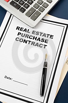 Real Estate Purchase Contract