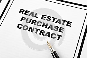 Real Estate Purchase Contract