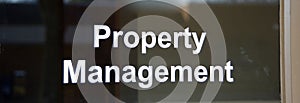 Real Estate and Retail Property Management Office