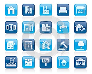Real Estate services Icons