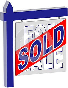 Real Estate - SOLD sign