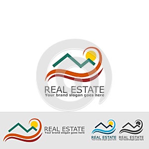 Real estate summer logo