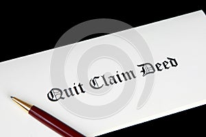 Real estate title document