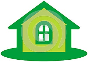 Real estate vector emblem