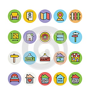 Real Estate Vector Icons 4