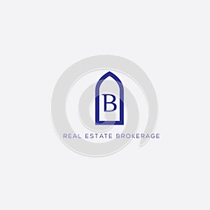 Real estates vector logo design