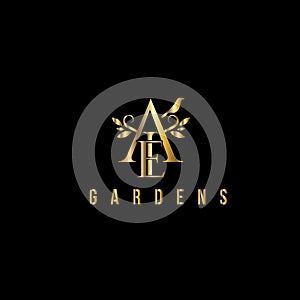 Real estates vector logo .