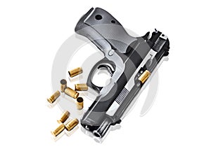 Real hand gun pistole 9mm