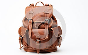 Real Image Baseball Bag on White