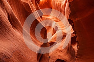 Real images of the lower Antelope canyon in Arizona, USA