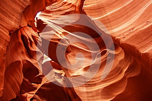 Real images of the lower Antelope canyon in Arizona, USA