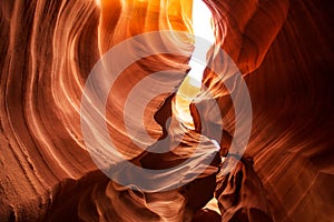 Real images of the lower Antelope canyon in Arizona, USA