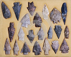 Real Indian Arrowheads.