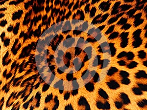 Real Live Jaguar Skin Fur Texture Background