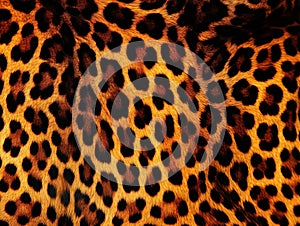 Real Live Jaguar Skin Fur Texture Background