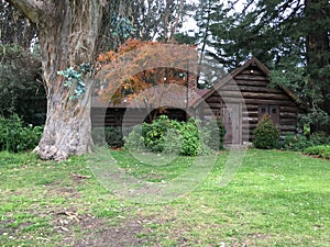 For a real look at the past, Pioneer Log Cabin, 1. photo