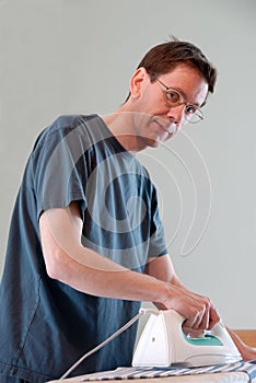 Real Men Iron Clothes