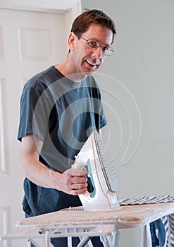 Real Men Iron Clothes