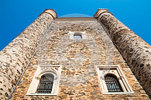 Tower of Hospederia del Real Monasterio de Guadalupe, Spain photo