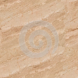 Real natural marble beige stone surface background. Seamless squ