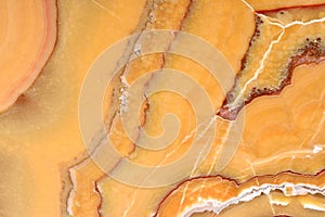 Real natural Onyx Orange Nuvolato texture pattern.
