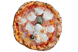 A real neapolitan pizza margherita