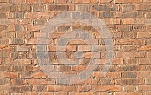 Real perfect seamless bricks wall pattern background