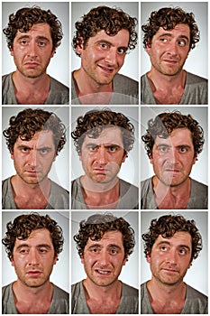 Real Person Facial expressions