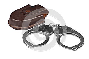 Real police handcuffs