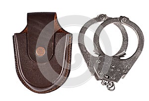 Real police handcuffs