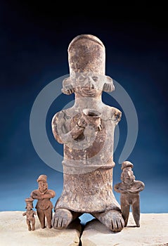 Real Pre Columbian figurines