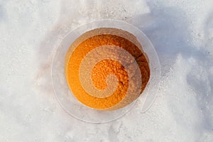 Vitamin C- Orange and cold and flu season story photo