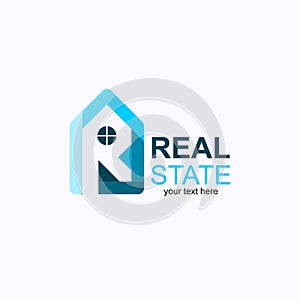 Real State logo R Letter
