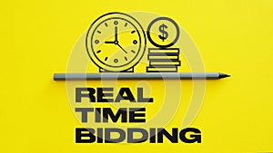 Real Time Bidding RTB is shown using the text