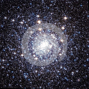 Small Starry Cluster Nebula Enhanced Universe Image Elements From NASA / ESO | Galaxy Background Wallpaper photo