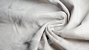 Real white suede background texture