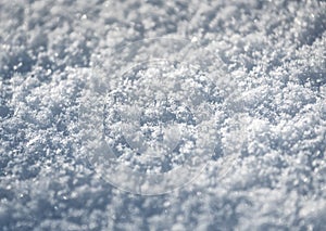 Real winter snow texture