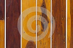 Real wood samples of Rosewood, abstract background of rosewood. photo