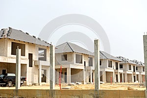 realestate sites construction housing working for new home photo