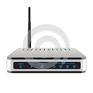 Realisti Wireless Router with the antenna