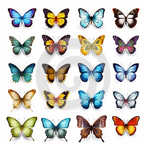 Realistic 3d Butterflies: A Stunning Collection Of Colorful And Detailed Insects