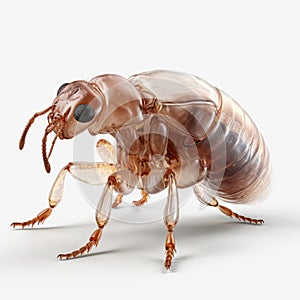 Realistic 3d Model Of Award-winning Flea Sweep On Transparent Background