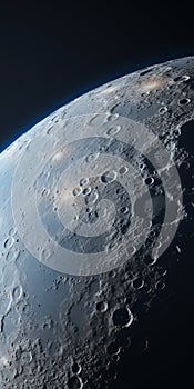 Realistic 3d Rendering Of The Moon Cryengine, National Geographic Photo, Unreal Engine 5