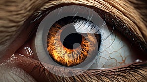 Realistic 8k 3d Rendering Of A Deer Eye In Daz3d Style