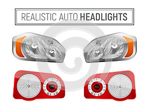 Realistic Auto Headlamps