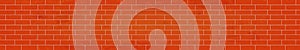 Realistic background wall, red brickwork brickwork - Vector