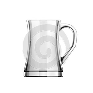 Realistic Beer Glass Composition