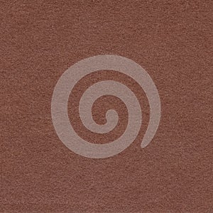 Realistic Brown Felt Texture