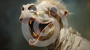 Realistic Camel Illustration With Playful Expressions By Joshua Hoffine photo