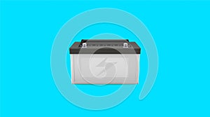 Realistic car battery mock up